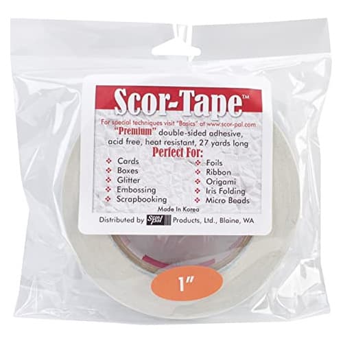 Scor-Tape - 1" - 25 mm bred - Syrafri - Värmetålig