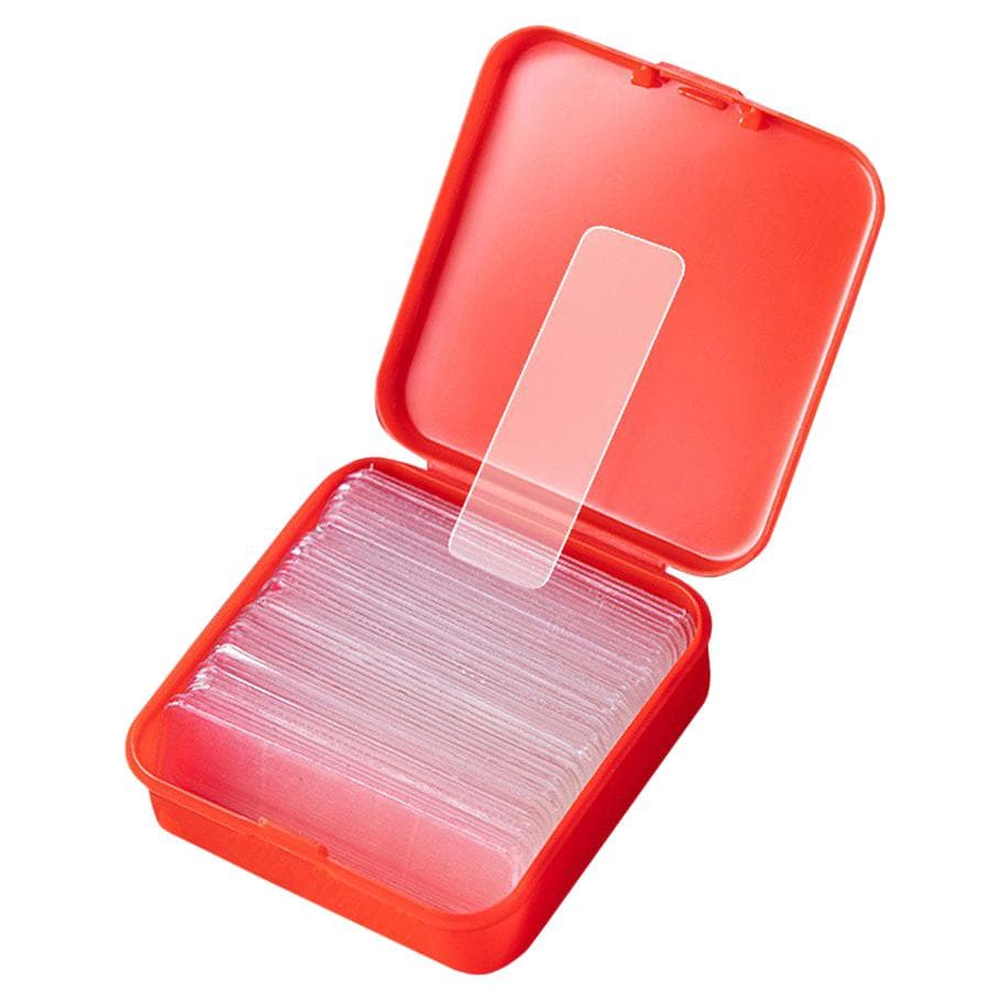 60x Dubbelhäftande Tejpbitar - Transparent