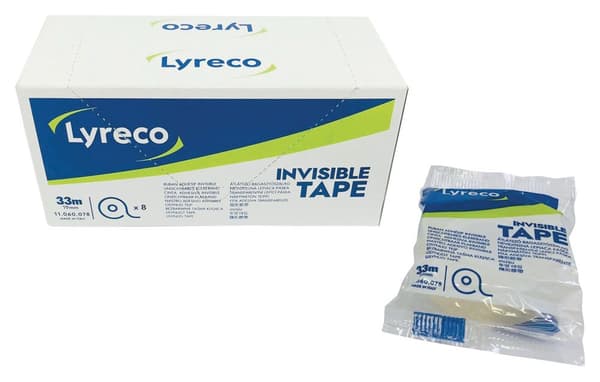 Dokumenttejp LYRECO 19mmx33m 8/fp