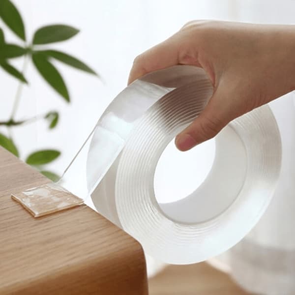 Extra Bred Nano Tape - Dubbelhäftande Transparent Tejp 2 meter