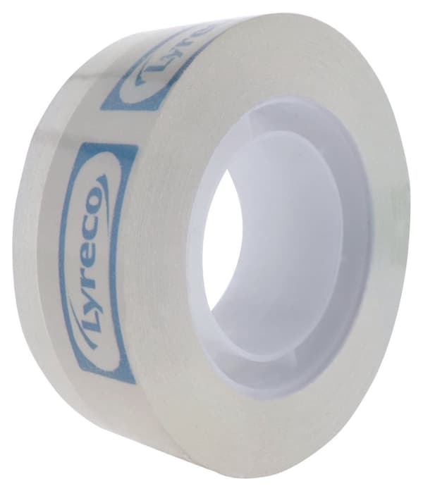 Kontorstejp LYRECO 33mx19mm crystal 8/fp