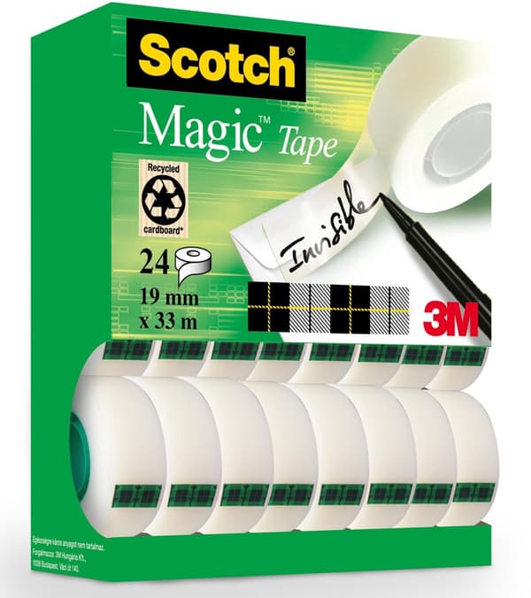 Dokumenttejp SCOTCH 810 19mmx33m 24st