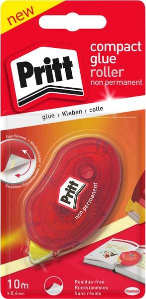 Pritt kompakt lim 10m ikke-permanent tape 2111103