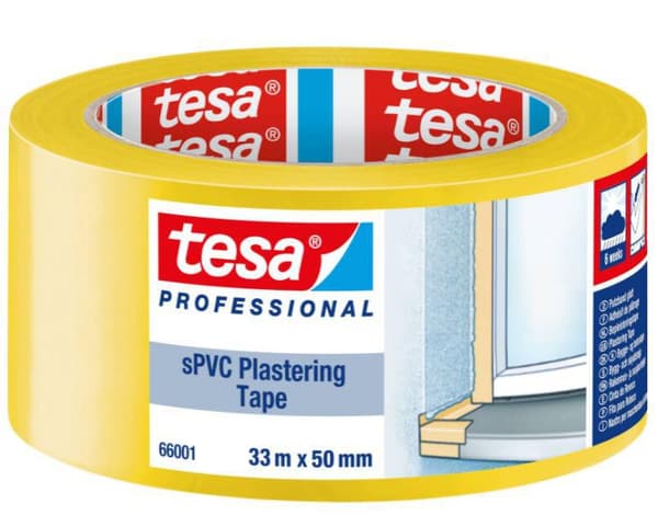 Byggtejp TESA 66001 sPVC 50mmx33m