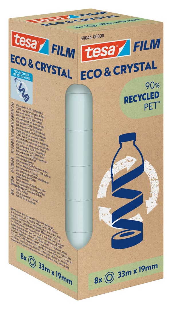 Dok.tejp TESA Eco&Crystal 19mmx33m 8/FP