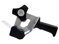 Tejphållare packtejp STAPLES 50mm svart