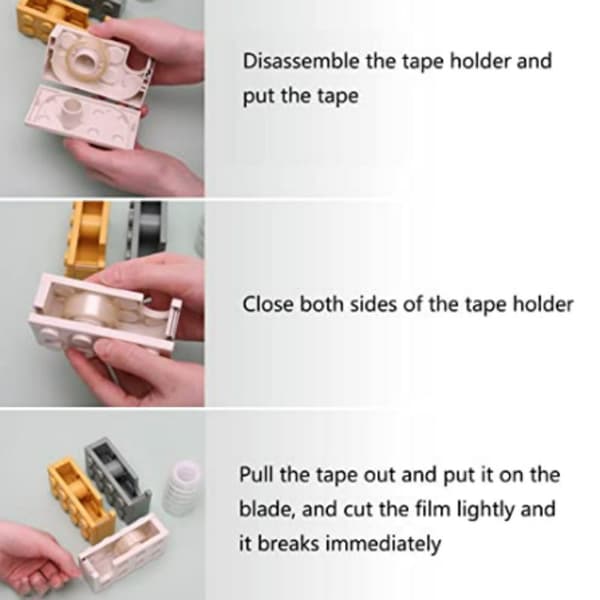 Tape holder Hvid