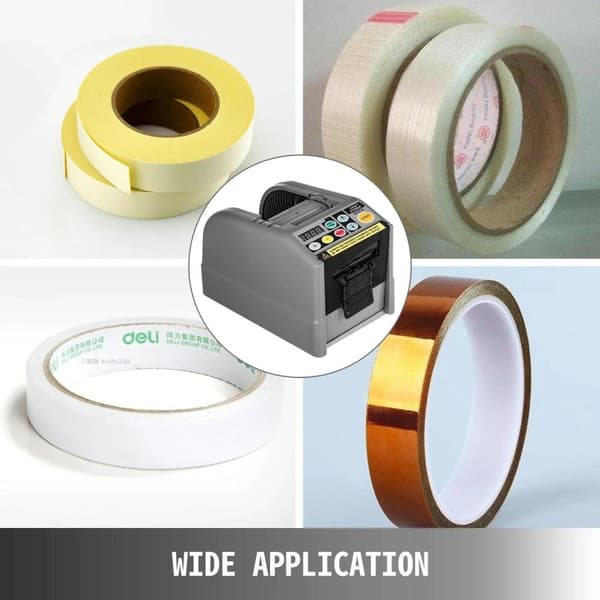 6-60 mm elektrisk tejpskärare, manuell/automatisk dubbelläge, ingen rulldesign