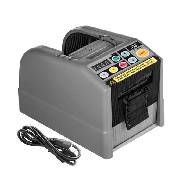 6-60 mm högpresterande Automatisk elektrisk tejpdispenser, manuell/automatisk dubbelläge, ingen rulldesign, med säkerhetsskydd, Bred applikation