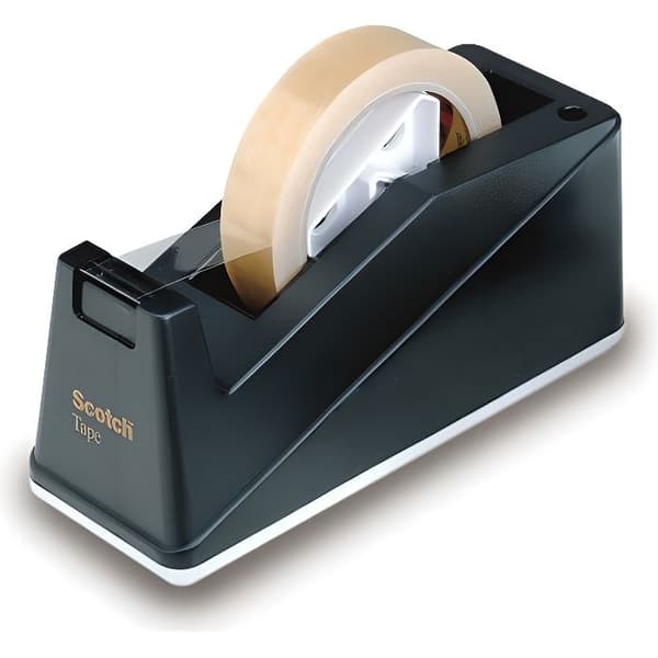 Tung dispenser - Scotch - C10 - ABS-plast - För 25mm x 66m band - Justerbart stöd