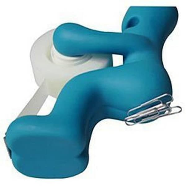 Leoie The Butt Station - Skrivbordstillbehör: Tape Dispenser Pen Memo Cliphållare för förvaring (slumpmässig färg)