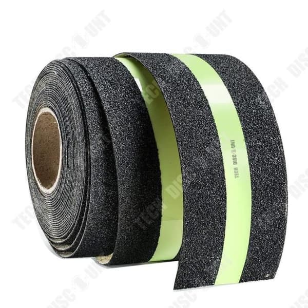 TD® Frosted Anti-Slip Tejp Ljusande PVC Halkfria golv och trappor bredare och tjockare