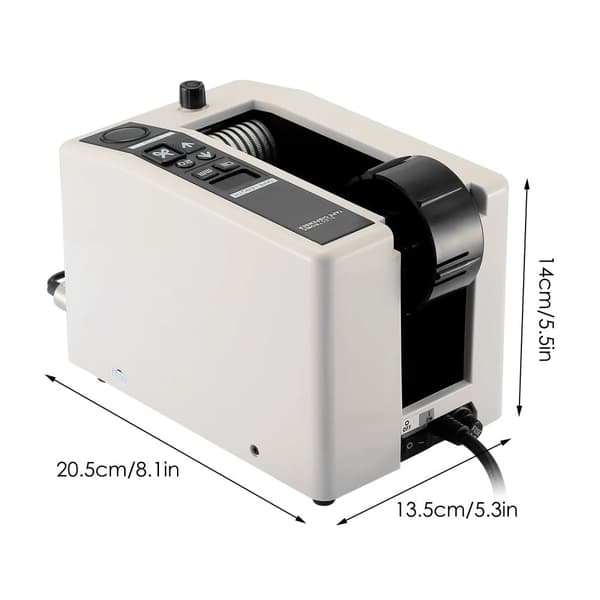 Automatisk Tape Dispenser, Justerbar Længde 20-999 mm, 7-50 mm Tape Bredde,220V EU stik