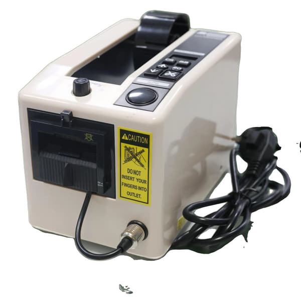 Automatisk tejpdisk, fritt justerbar längd, dubbla driftslägen, kapacitet för flera tejpklipp,M-1000
