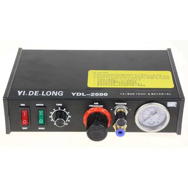 Limdispenser, Semi-automatisk drift, Justerbart lufttryk, Høj præcisions timing,YDL-2000