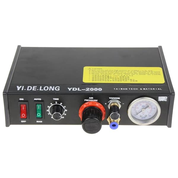 Limdispenser, Semi-automatisk drift, Justerbart lufttryk, Høj præcisions timing,YDL-2000