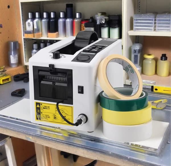 Automatisk Tape Dispenser, Justerbar Bredde 7-50mm, Variabel Skærelængde 5-999mm, Letvægtsdesign