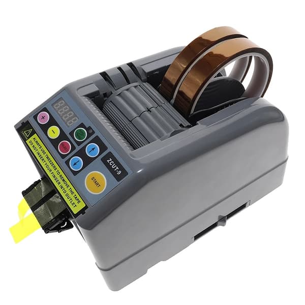 Automatisk Båndskæremaskine, Multi-Bånddispenser, Justerbare Længder 5mm-999mm,ZCUT-9