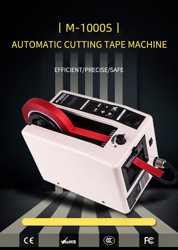 Automatisk Tape Dispenser, 18W Strøm, Skærelængde 5-999mm