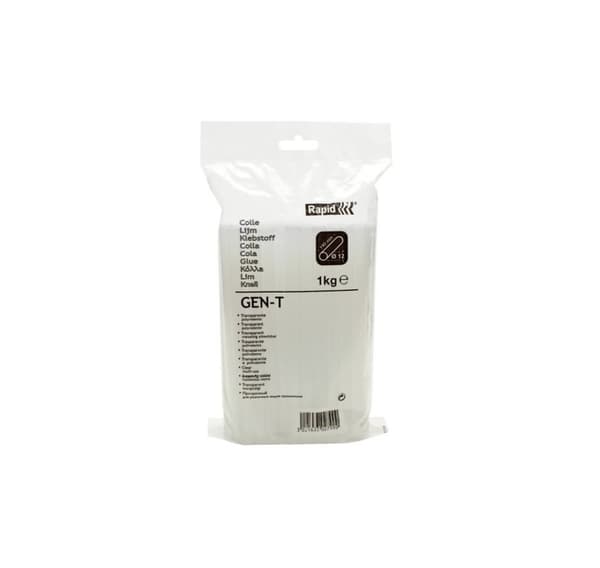 Limstifter 12x190mm/1kg pose, farveløs, Rapid