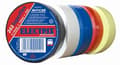 Miniatyrbillede 1 af 2: PVC elektrikertape 0,19 mm x 19 mm x 20 m Rainbow Electrix 202 SuperFlex pakke med 5