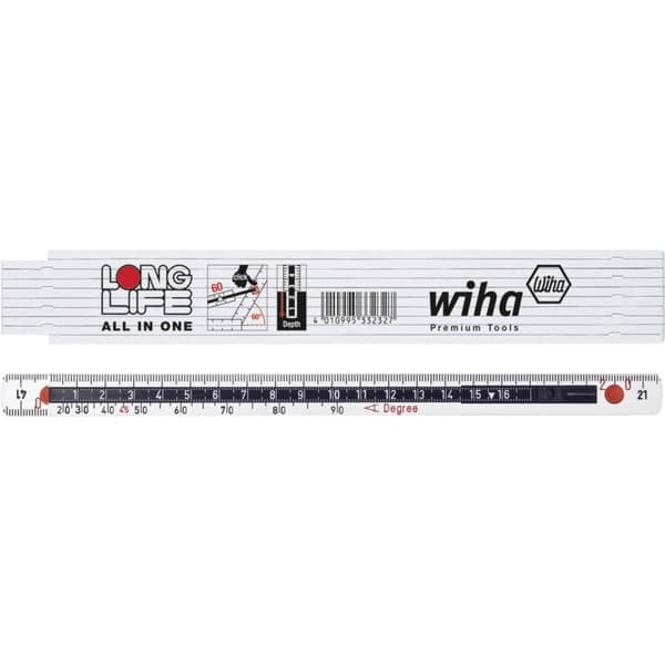 Wiha 33232 Tumstock 2 m Plast