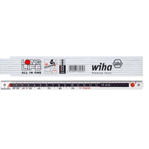 Wiha 33232 Tumstock 2 m Plast