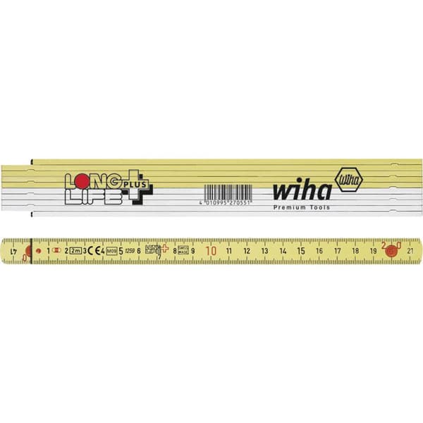 Wiha 27059 Tumstock 2 m Plast