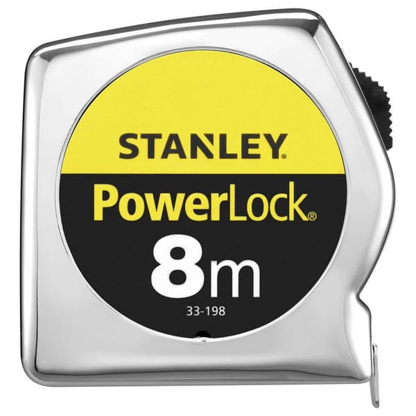 STANLEY Powerlock 1-33-198 Måttband 8 m