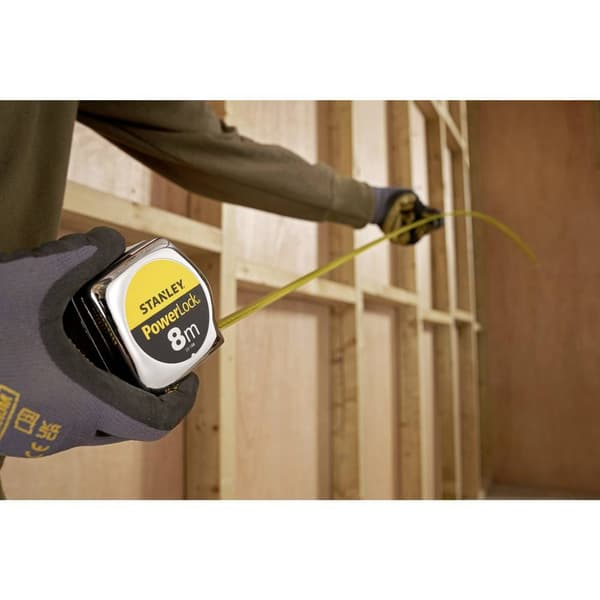 STANLEY Powerlock 1-33-198 Måttband 8 m