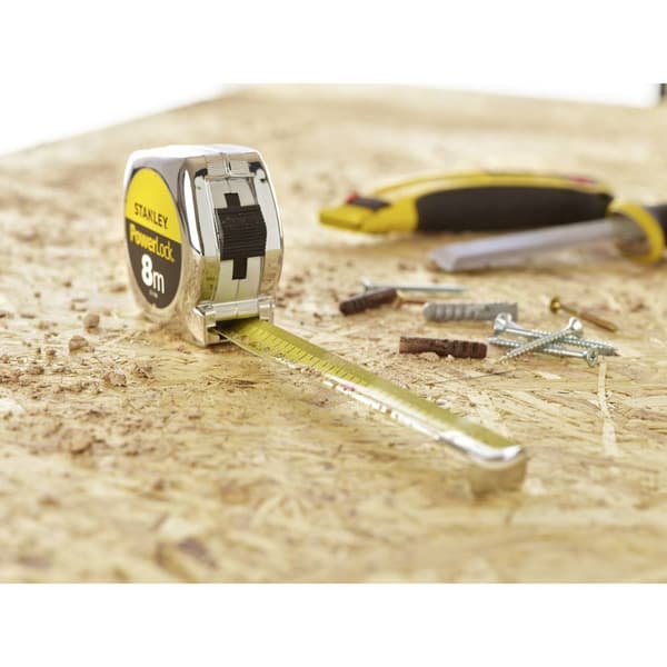STANLEY Powerlock 1-33-198 Måttband 8 m