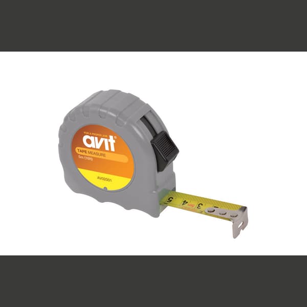 AVIT AV02001 Måttband 5 m Stål