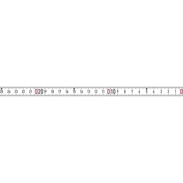 BMI 357004005RNL-SK Måttband 5 m Stål