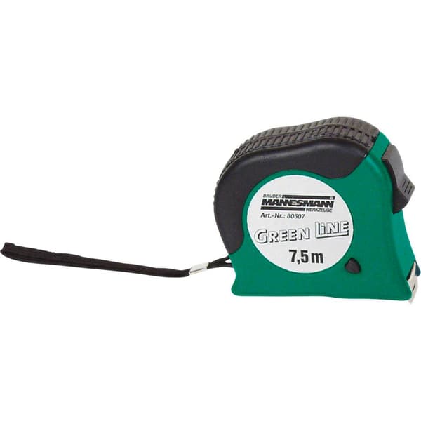 Brüder Mannesmann M80507 Måttband 7.5 m Stål