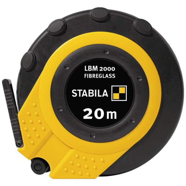 Stabila LBM 2000 FIBREGLASS (cm) 19654 Måttband 20 m ABS