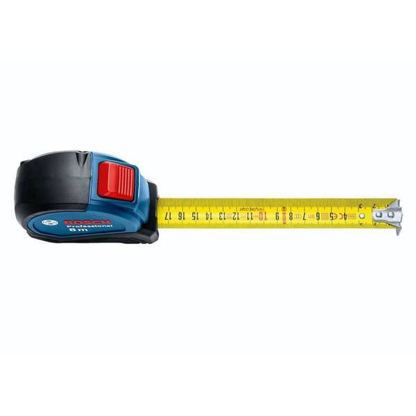 Bosch Professional Massband 8m Autolock 1.600.A01.V3S Måttband 8 m Nylon, Plast