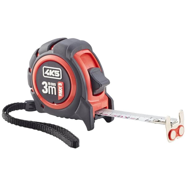 4K5 Tools RMX 3 RollMeter 3m 606.100-3 Måttband 3 m
