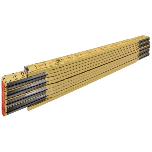Stabila Holz-Gliedermaßstab Type 600 1104 Måttstav 2 m Bokträ