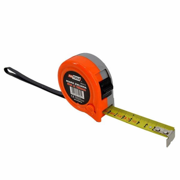 AWTOOLS ABS RULLEMÅL 10m x 25mm