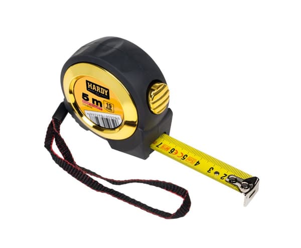 Roll-up målebånd med automatisk lås Hardy 5 m