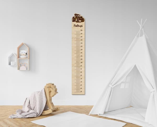 Korkeusmittanauha NAME kanssa Pituusmittanauha lapsille 150cm