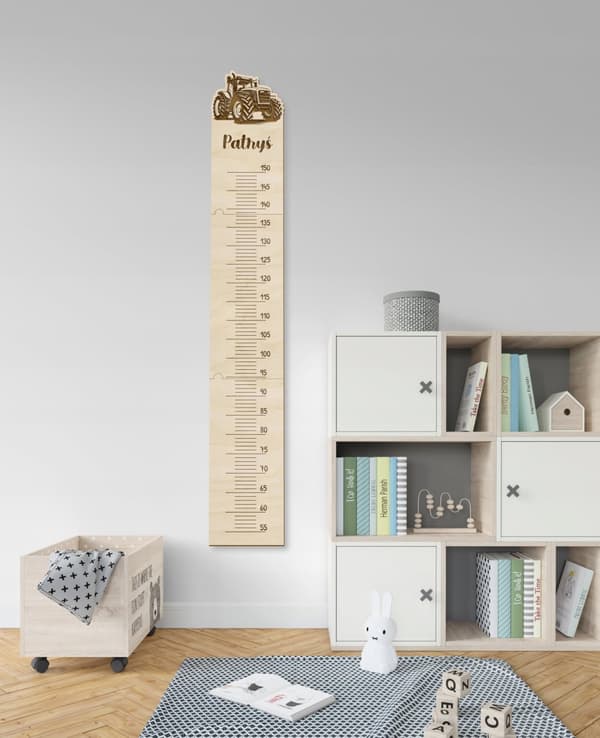 Korkeusmittanauha NAME kanssa Pituusmittanauha lapsille 150cm