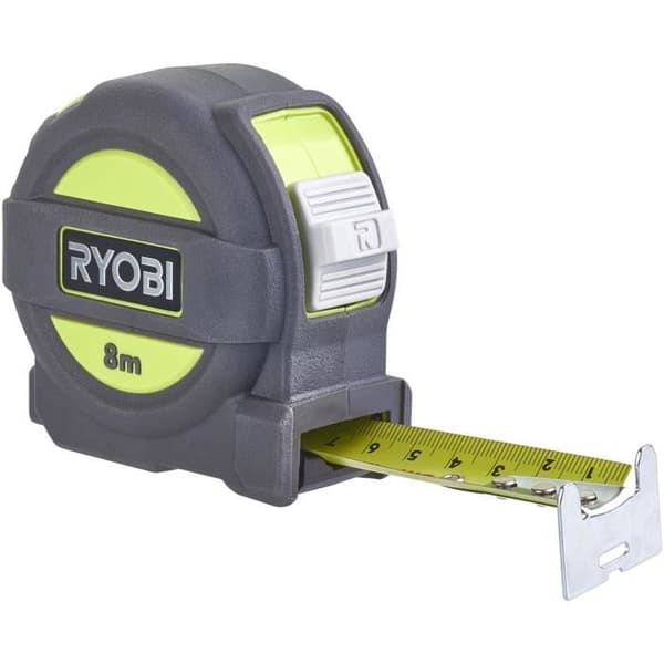 Måttband - RYOBI - 8 m bredd 25 mm