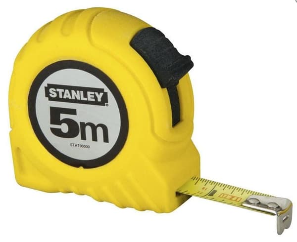 STANLEY RULLETAPE 5 m PLASTKROPS 1-30-497