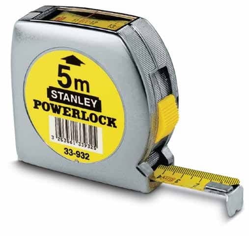 STANLEY TEJP 5m x 19mm - LÄSNING POWERLOCK