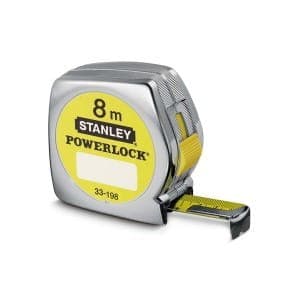 STANLEY RULLTEPJÄLP 8m x 25mm POWERLOCK