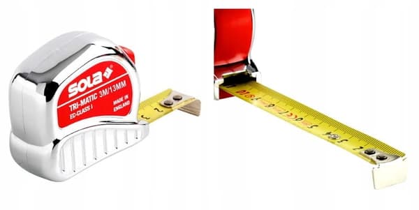 SOLA TRI-MATIC 5m RULLANDE MÅTT