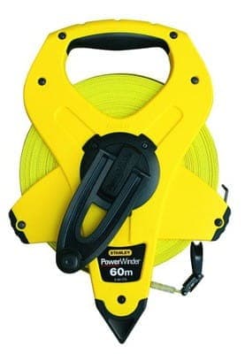 STANLEY GLASFIBERTAPE POWERWINDER 30m