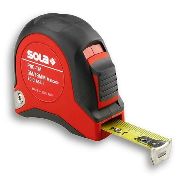 SOLA MÅTBAND 5m PRO-TM 19mm