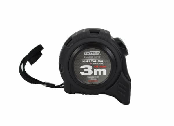 AWTOOLS MAGNETRULLEMÅTT ABS 3m/19mm